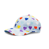 Casquette rigolote Cœurs colorés