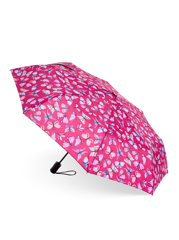 Parapluie rigolo Papillons Roses