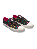 Vrolijke canvas schoenen Neon stippen