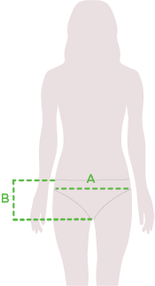 Verstelbaar bikinibroekje