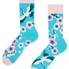 Chaussettes rigolotes Sakura et Héron