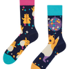 Chaussettes rigolotes Hamsters en fête