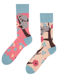 Chaussettes rigolotes Koala somnolant