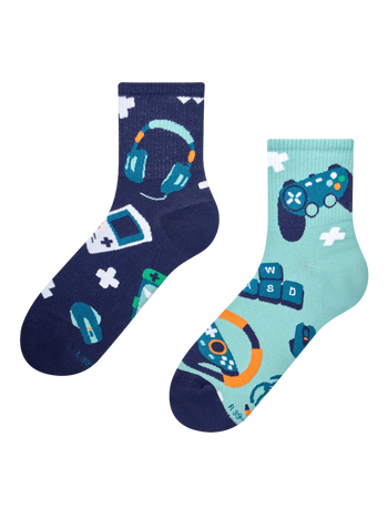 Chaussettes mi-mollet Gaming