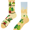 Chaussettes rigolotes Amour du cactus