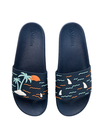 Sandales rigolotes Île tropicale