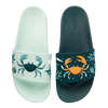 Sandales rigolotes Crabe de mer