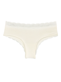 Culotte en dentelle hipster blanche véritable pour femmes