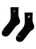 Chaussettes mi-mollet côtelées Hot Seat
