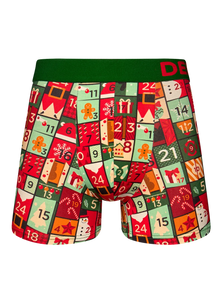 Boxer rigolo pour hommes Calendrier de l'Avent