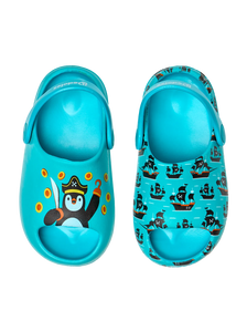 Sabots chunky rigolos pour bébés Bateau pirate