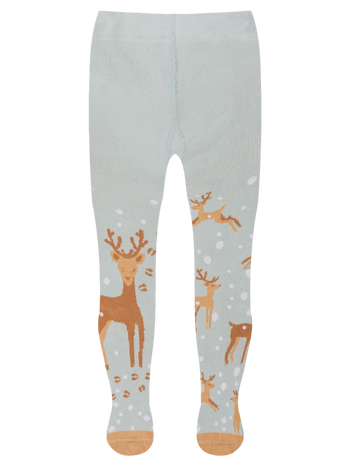 Collants rigolos pour enfants Rennes dans la neige