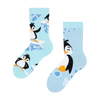 Chaussettes rigolotes pour enfants Manchot joyeux