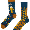 Chaussettes rigolotes L'heure d'une bière
