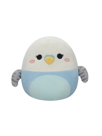 Squishmallows Tycho de blauwe parkiet, 20 cm
