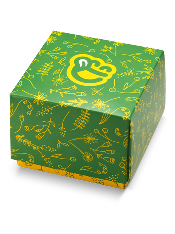 Coffret cadeau carré Fleurs de printemps