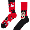 Vrolijke sokken Dracula's kus
