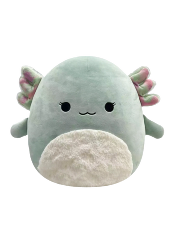 Squishmallows Chasmen de axolotl met pluizig buikje, 30 cm
