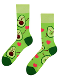Chaussettes rigolotes Amour des avocats