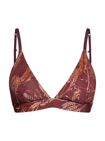 Vrolijke klassieke bralette Groene velden