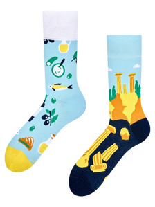 Chaussettes rigolotes Grèce
