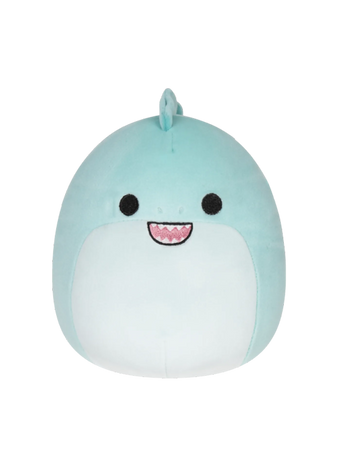 Peluche Squishmallows de 20 cm Easy l’anguille bleue
