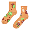 Chaussettes mi-mollet rigolotes Kiwi l'oiseau