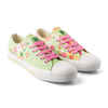 Chaussures en toile rigolotes Jardin de fleurs