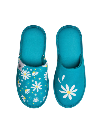 Pantoufles rigolotes Camomilles