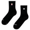 Chaussettes mi-mollet côtelées Movie Night
