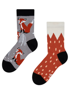 Chaussettes rigolotes pour enfants Renard