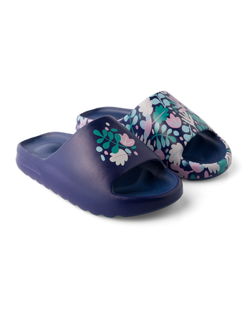 Sandales rigolotes chunky Feuilles colorées