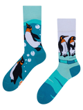 Chaussettes rigolotes Manchots