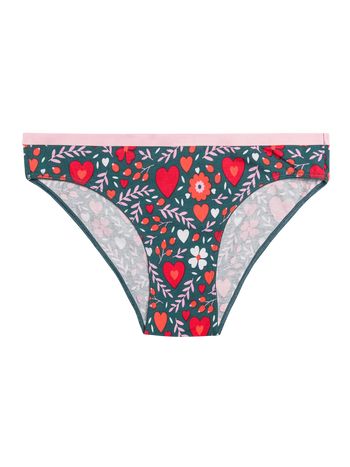 Culotte rigolote pour femmes Amour floral