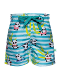 Vrolijke zwemshorts voor jongens Vakantie panda