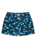 Vrolijke herenboxershorts Wolf en maan