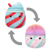 Squishmallows 2in1 Tucker de slushie/Bevin de suikerspin, 13 cm