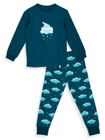 Pyjama rigolo pour enfants Nuages endormis