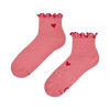 Chaussettes cutecore Cœurs rouges
