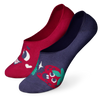 Chaussettes invisibles rigolotes Fraises joyeuses