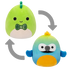 squishmallows-flip-a-mallows-danny-the-green-dino-baptise-the-blue-and-yellow-macaw-13-cm-e1/e1663f0e781bb1777ddee457a71754f95d4a9027