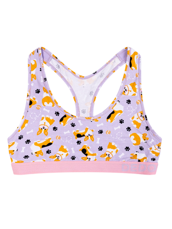 Vrolijke damesbralette Corgi Dog