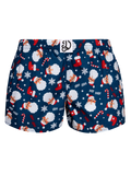 Vrolijke damesboxershorts Kerstman