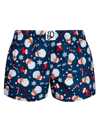 Vrolijke damesboxershorts Kerstman