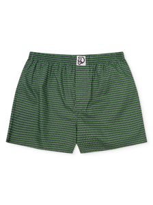 Caleçon pour hommes à motifs vert pastel
