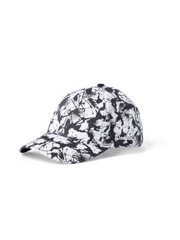Casquette rigolote Taches noires et blanches