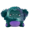 Peluche Squishmallows de 20 cm JT le Yéti bleu sarcelle foncé avec ventre violet
