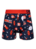 Vrolijke herentrunks Brandweerman
