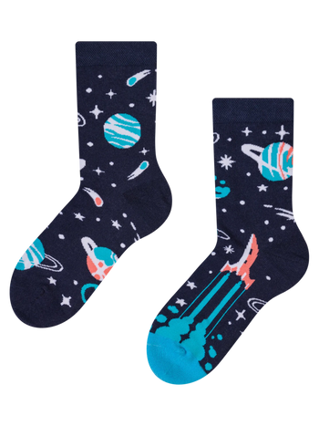 Vrolijke kindersokken Planeten