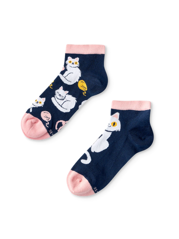 Socquettes rigolotes pour enfants Chaton ludique